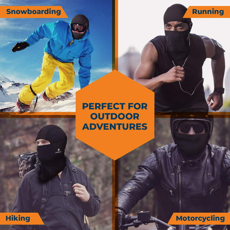 ARMORAY Ski Mask for Men & Women - Running Gear for Men & Snowboarding Gear  Balaclava Face Mask for Motorcycling