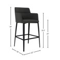 thumbnail image 2 of Williamsburg Tabouret de Bar Moderne Rembourré (25 Pouces/ 29 Pouces), 2 of 5