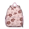 thumbnail image 1 of Floral Print Ergonomic School Backpack - Waterproof Student Daypack with Spine-Friendly Design, 1 of 4
