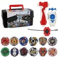 thumbnail image 1 of 3T6B 12 New Nado Spinning Tops with Burst Turbo Launcher, Gyro Pocket Box Pro, 1 of 4
