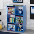 Disney Mickey Mouse 6 Cubby Wood Storage Unit by Delta Children