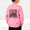 thumbnail image 7 of Atogsazn Toddler Boys Christmas Sweatshirt Kids Girls Cute Printed Long Sleeve Pullover Sweatshirt Fall Winter Tops Clothes 05-Pink 11-12 Years Fashion, 7 of 7