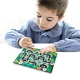 thumbnail image 1 of Fiudx Ofertas flash del día solo en línea Laberinto rompecabezas juego Labyrint conexión Fidget juguetes educativos para edades tempranas Logi entrenamiento juegos de mesa para niños, 1 of 7