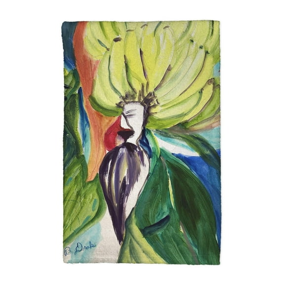 Betsy Drake KT1371 16 x 25 in. Bunch of Bananas Kitchen Towel