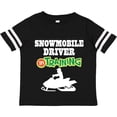 thumbnail image 3 of Inktastic Snowmobile Driver in Training Boys Toddler T-Shirt, 3 of 5