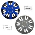 thumbnail image 3 of Raindrops Car Wheel Hub Center Caps Multi Color Universal Fit Protective Rim Covers, 3 of 6