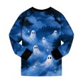 thumbnail image 5 of KPOPLK Girls Halloween Pajamas Cute Pjs Kids Skeleton Sleepwear Clothes Sets Holiday Sleepwear,Size 4-5 Years, 5 of 9