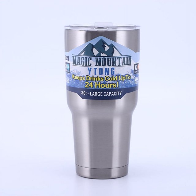 Taza de helado de 30 oz dedicada, taza de conservación en frío con aislamiento al vacío, taza de agua de oficina, taza de acero inoxidable para automóvil, taza de regalo