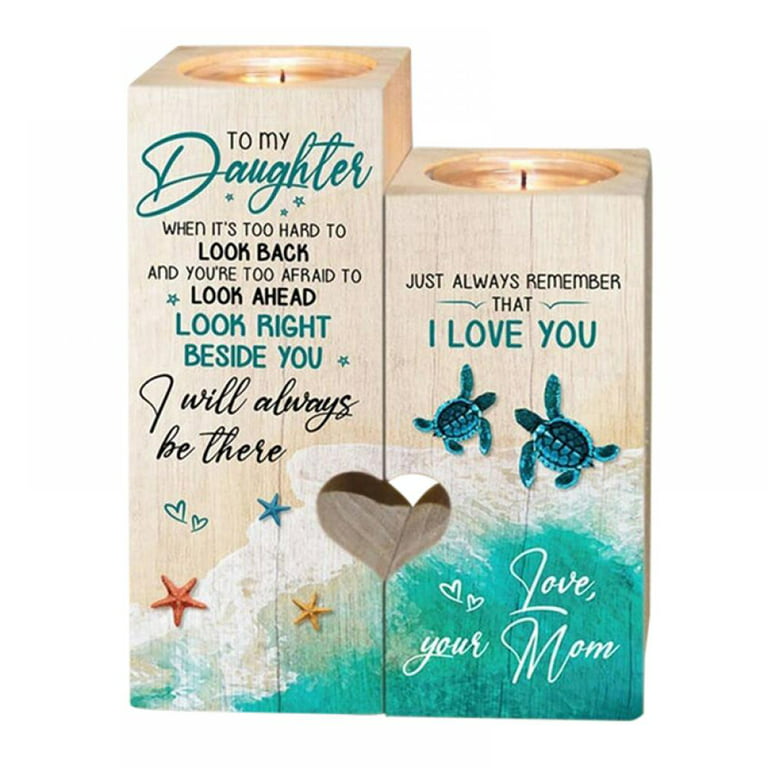Tealight Candle Holder, Mom Gifts For Daughter, Unique Christmas Birthday  Gifts For Daughter, Adult Daughter Mother's Day, Graduation, Thanksgiving  Gift Ideas,room Decor,home Decor - Temu