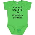 thumbnail image 3 of Inktastic I'm Not Crying, I'm Ordering Dinner Boys or Girls Baby Bodysuit, 3 of 5
