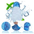 thumbnail image 3 of Uxcell Hard Hat Sun Shade, 4 Pack Cooling Skull Cap Quick Dry Neck Shade Cap for Men Women, Camo Blue, 3 of 6
