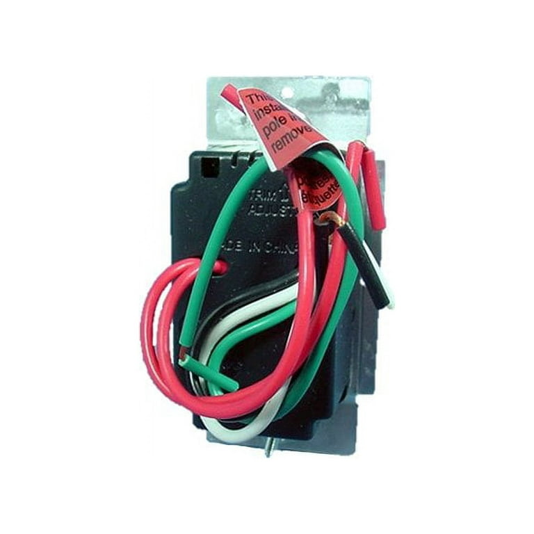 Leviton 601-6698 Wireless Dimmer Kit – Includes Transmitter & Receiver, 4-Level Control, 50 Ft Range