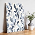 thumbnail image 3 of Canvas Wall Art Spring Gray Leaf Canvas Art Print Vintage Leaves Branch Farmhouse Plant Pictures Wall Decor for Living Room Bedroom Artwork Decorations Stretched Framed Ready to Hang 8"x12", 3 of 9