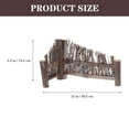 thumbnail image 3 of MasteelfCA Bamboo Fence Small Screen Tea Table Bamboo Ornament Tea Table Decor Accessory, 3 of 7
