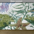 thumbnail image 6 of Ambesonne Ocean Place Mats Set of 4, Seaweed Jellyfish Fish, Standard Size, Reseda Green Jade Green, 6 of 6