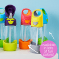 thumbnail image 7 of b.box 20oz Tritan™ Drink Bottle - Flip Top Straw Water Bottle for Kids (Blue Slate), 7 of 7