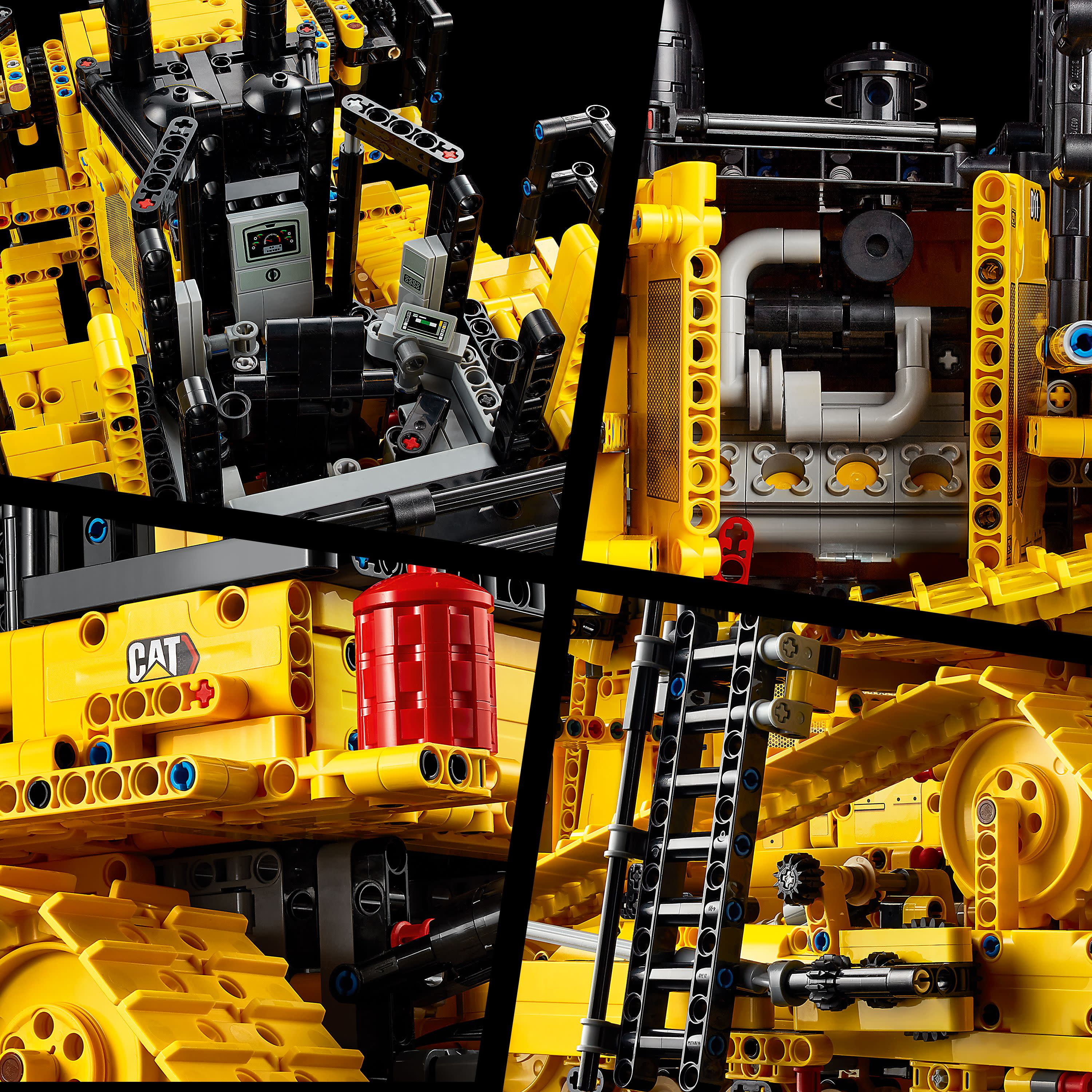 LEGO Technic App-Controlled Cat Bulldozer 42131; A True-to-Life Replica of an Construction Machine (3,854 Pieces) - Walmart.com