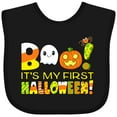 thumbnail image 3 of Inktastic Boo It's My First Halloween Boys or Girls Baby Bib, 3 of 4