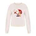 thumbnail image 4 of ICHUANYI Liquidación Navidad Moda Mujer Casual Manga Larga Impreso Señoras Sudaderas Cortas Tops ICHUANYI WER202308245730, 4 of 4