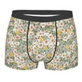 thumbnail image 5 of Uemuo Daisy Pattern Men's Boxer Briefs,Trunk Anti-Chafing,Comfortable, Durable, and Stylish Underwear-Small, 5 of 9