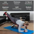 thumbnail image 5 of THERABAND Resistance Bands, 5 FT, Red, Medium Thickness, 3.7 LBS Resistance, Level 3, 5 of 11