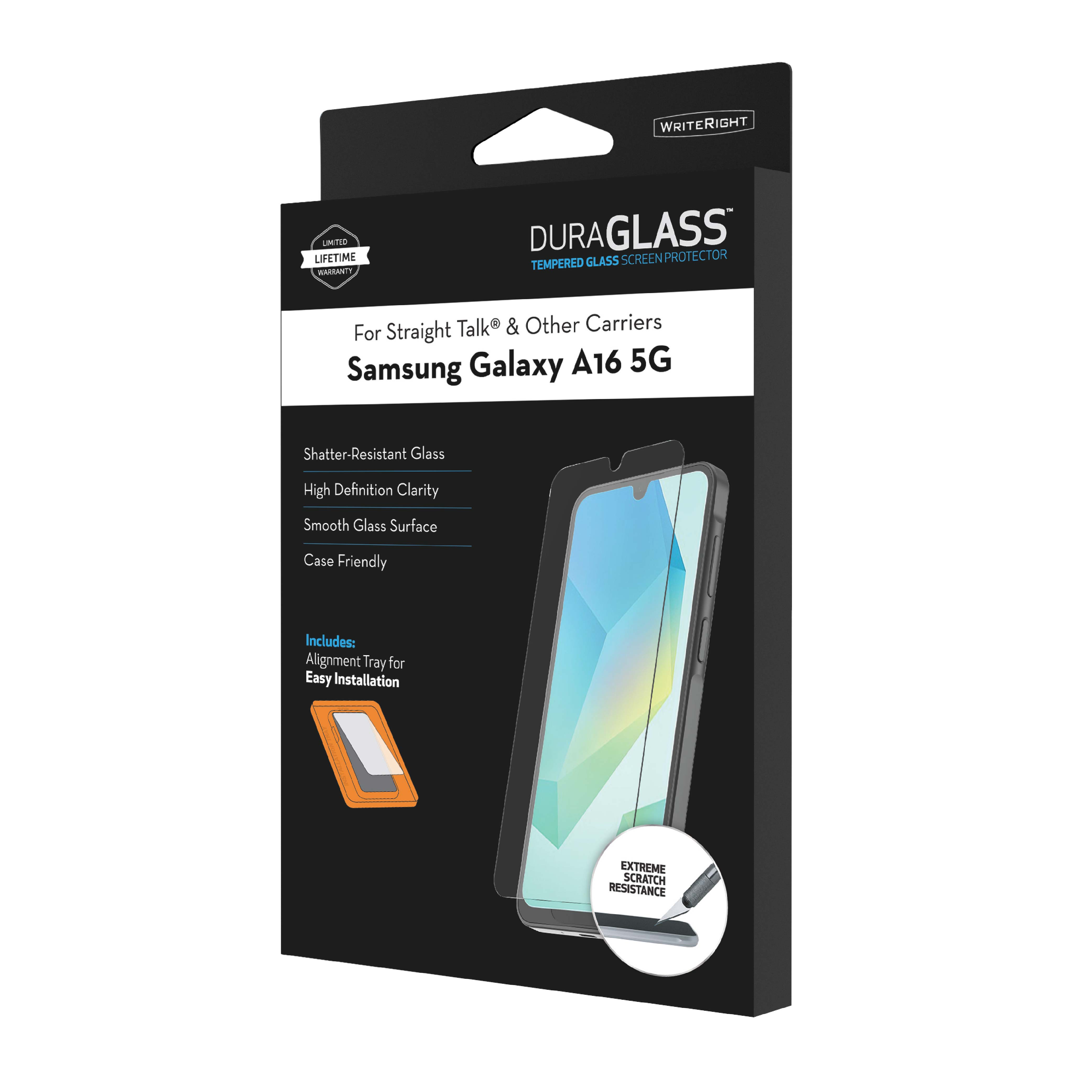 DuraGlass Tempered Glass Screen Protector For Galaxy A16 5G photo 5