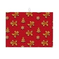 thumbnail image 1 of Fotbe Gingerbread Man Alfombrilla de Secado para Cocina con Estampado, 18x24 Pulgadas, 1 of 7