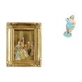 thumbnail image 1 of Marco De Fotos De Resina, Soporte Para Tarjetas, Póster, Marco De Fotos Con Frente De Vidrio, Muñeca De Resina De Mujer Playera, Estatua De Colección, Adorno Decorativo De Mesa, Figura De, 1 of 8