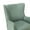 SAGE, variant on Faux Leather Armchair with Removable Cushion Contemporary Wingback Accent Chair for Living Room Bedroom,Black
