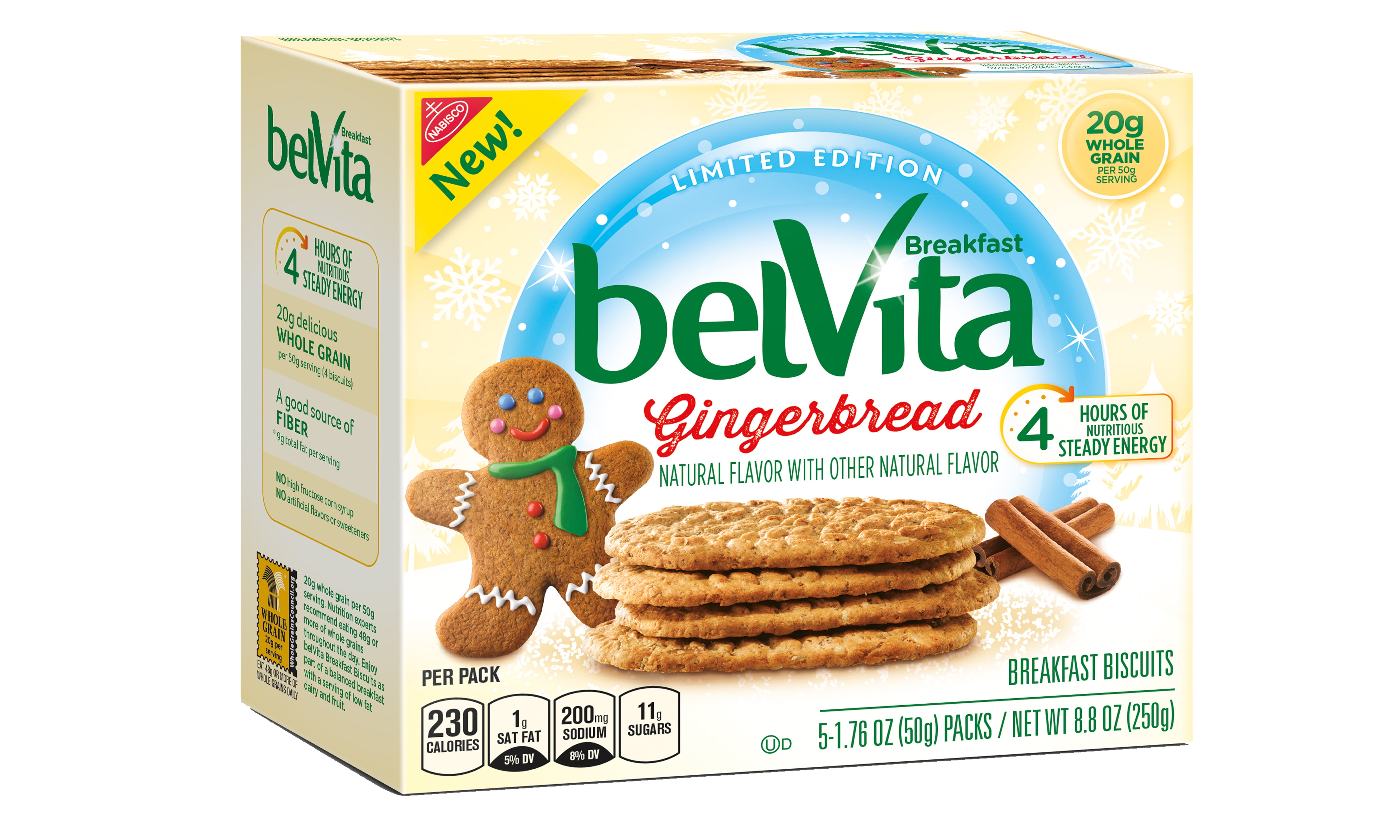 belvita breakfast biscuits nutrition