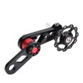 thumbnail image 1 of Estabilizador de cadena 2024 Tensor de guía de cadena de desviador trasero de aleación de aluminio para bicicleta plegable, 1 of 5