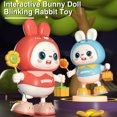 thumbnail image 4 of Rvidsgi Electronic Dancing Rabbit Toy with Light Adorable Appearance Battery-Powered Cartoon Bunny Doll Early Education Toy, 4 of 8