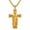 St. Raphael, variant on St. Michael Necklace for Men Women, 14K Gold Plated Celtic Cross Pendant, Archangel Warrior Crusader Crucifix, Catholic Protection Jewelry Gift