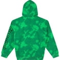 thumbnail image 2 of Scooby Doo Mens Throwback Hoodie, Shaggy, Velma Tie Dye Sweatshirt - Throwback Classic Tie Dye Hoodie Sweatshirt Green Dye, Medium, 2 of 7