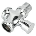 thumbnail image 2 of Push Button Urinal Flush Valve, Zinc Alloy  Coating Urinal Flush Valve  For Toilet Tank, 2 of 8