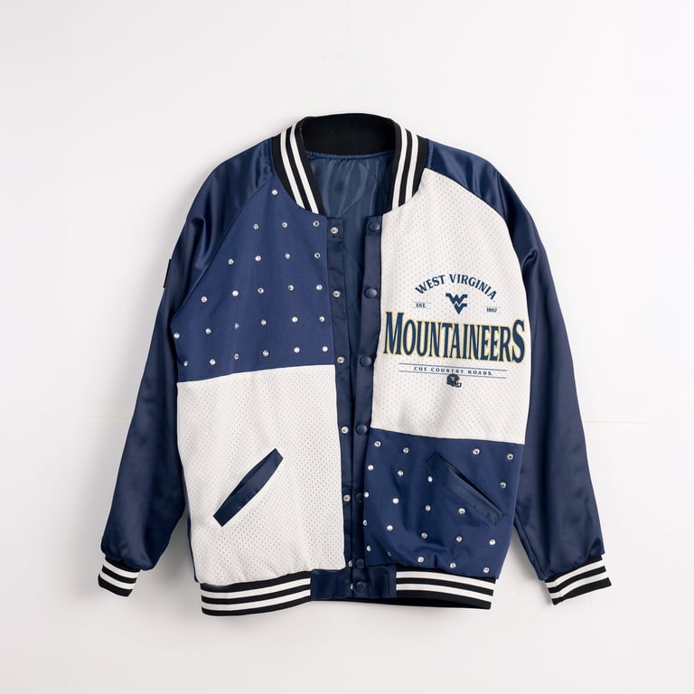 Women's Gameday Couture Navy West Virginia Mountaineers Oversized