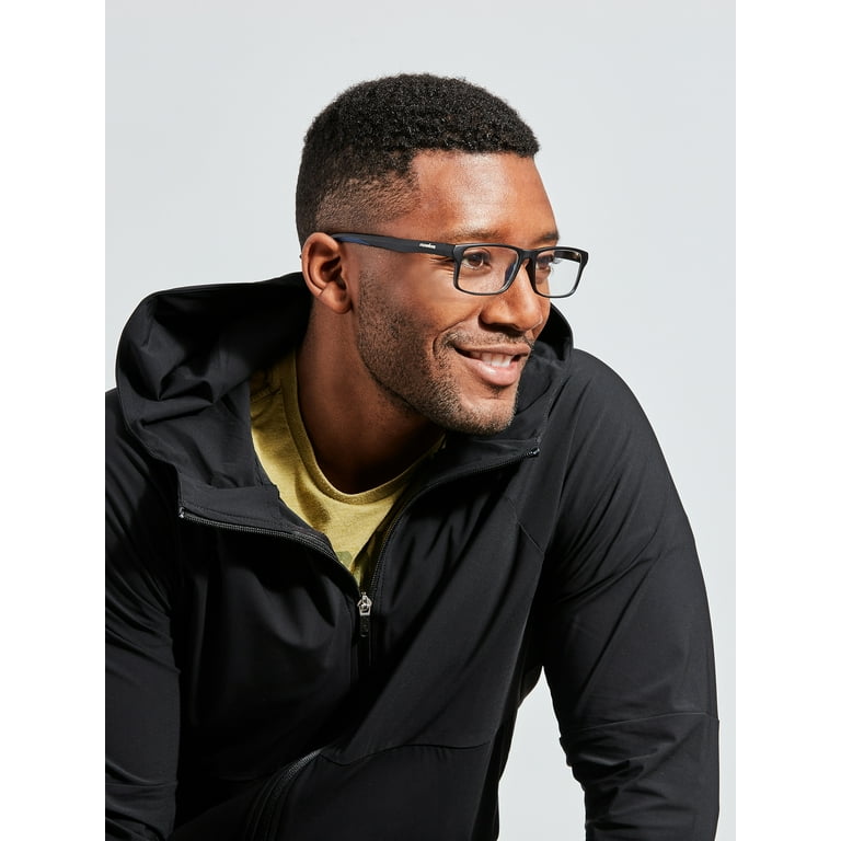 Ironman Rectangle Black Reader Eyeglass 3.00 - Walmart.com