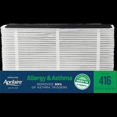 Aprilaire 416 MERV 16 Allergy & Asthma Replacement Filter