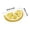 Yellow960, variant on Zynviq 15.7" X 23.6" Area Rugs Navel Orange Throw Rug Fruit Polyester Semicircle Washable Orange Small Rug for Entry