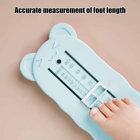 Foot Measurement Device Kids Foot Length Measure Gauge Baby Foot Measuring Ruler Adjustable Shoe Sizer Measurement Tool