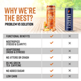 thumbnail image 6 of Odyssey Elixir Energy and Focus Sparkling Mushroom Drink, Orange Ginger Flavor 12 Fl oz (Pack of 12), 6 of 6