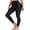 Whi/Black, variant on Charmo Women Swim Pants High Waisted Swimming Leggings UPF 50 Swimsuit Bottoms