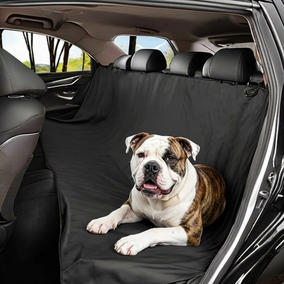 PlacerMe Dog Car Seat Cover for Back Seat Protector Hammock Extender