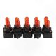 thumbnail image 1 of 10-Pack T5/T6.5 LED Bulbs, 1.2W for Car Interior Dashboard and Heating Indicator Lighting, 1 of 5