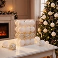 thumbnail image 6 of Eolstice 24 Piece Christmas Hanging Ornament Set, Assorted Colorful Shiny Decorative Balls, for Festive Holiday Tree Indoor Home Party Decor, 6 of 9
