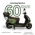 thumbnail image 2 of Moto Eléctrica M155 Neo Moto Bike, 60km/h, 1500W, 2 of 12