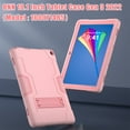 thumbnail image 6 of SaniMore Hybird Case for Walmart ONN 10.1 Inch Tablet Case Gen 3 2022(Model:100071485), Rugged Heavy Duty Protective Case Hidden Kickstand Dual Angle Stand Shockproof Anti-drop Case, Rosegold, 6 of 8