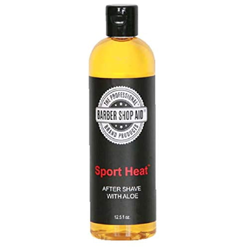 Barber Shop Aid Sport Heat After Shave 12.5oz
