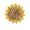 Orange 1PCS, variant on Enamel Sunflower Rhinestone Brooch Diamond Set Flower Brooch Brooch Fashion Suit Collar Pin Accessory Corsage Badge Men Women Blazer Brooch Jewelry 1pc, 3.8x3.8 cm, Orange 6PCS