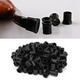 thumbnail image 3 of Tips 100pcs Black/White  Pipe Disposable Tips Pipe Mouthpiece Stem Rubber Bits, 3 of 8